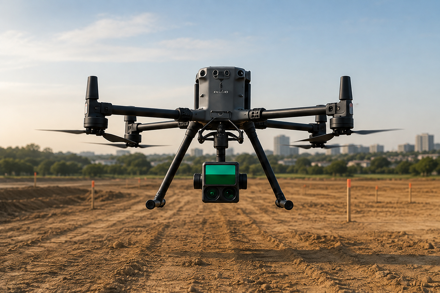 Drone Matrice 350 RTK com sensor LiDAR utilizado pela VLS